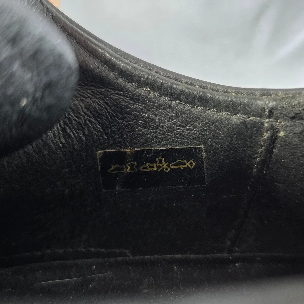 Josef Seibel Women Black Leather Hook and Loop Comfort Shoes Size EU 38 / 7.5 US